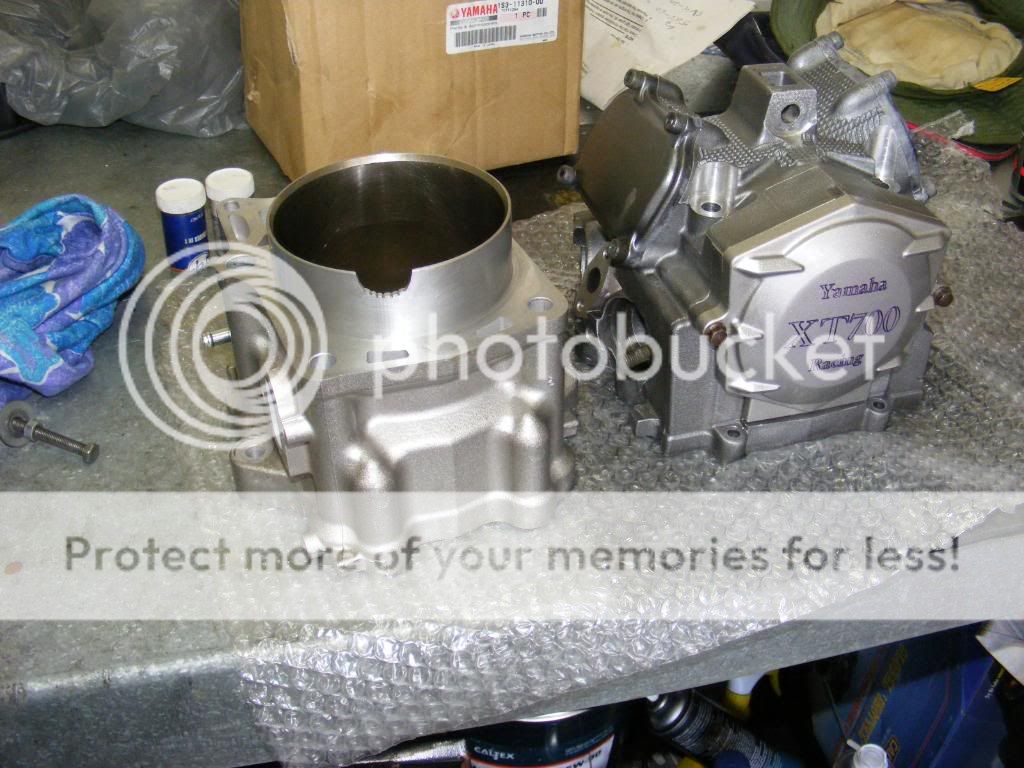 XT660 Big Bore Kit. Raptor Cylinder Ported Head. Photo by kevxtx Photobucket